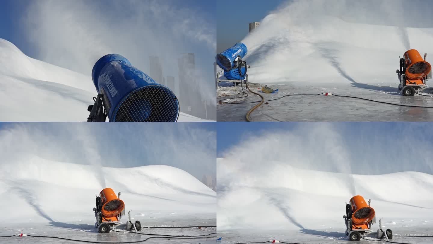 造雪机空镜头