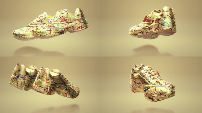 3D运动鞋3