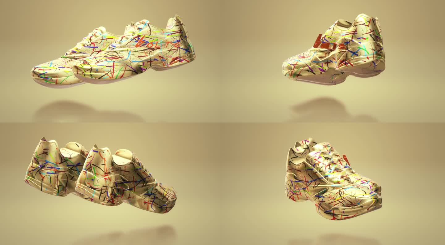 3D运动鞋3