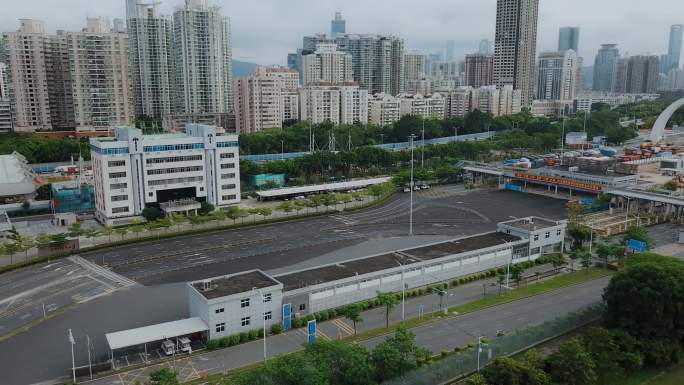 深圳福田海关保税区全景