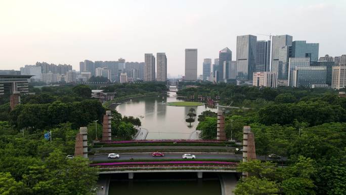 佛山航拍 城市 空镜