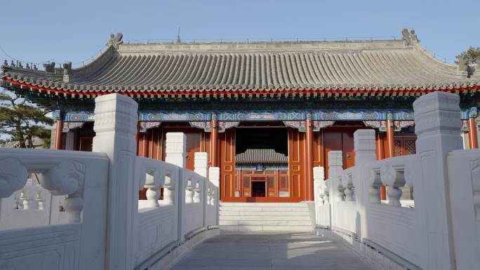 通州文庙古建筑运河文化