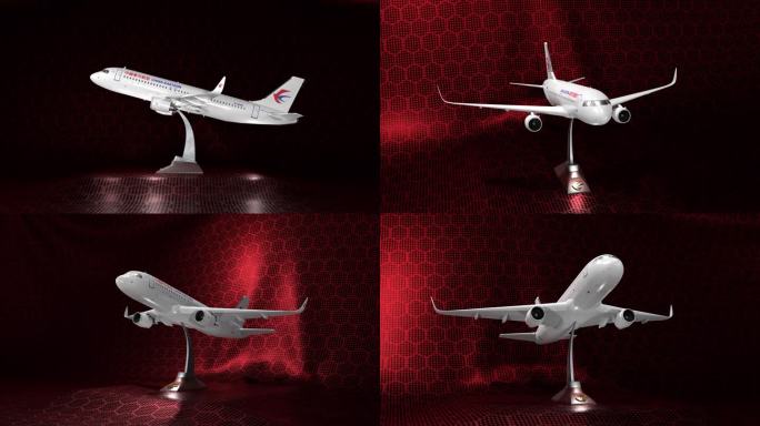 东方航空飞机模型