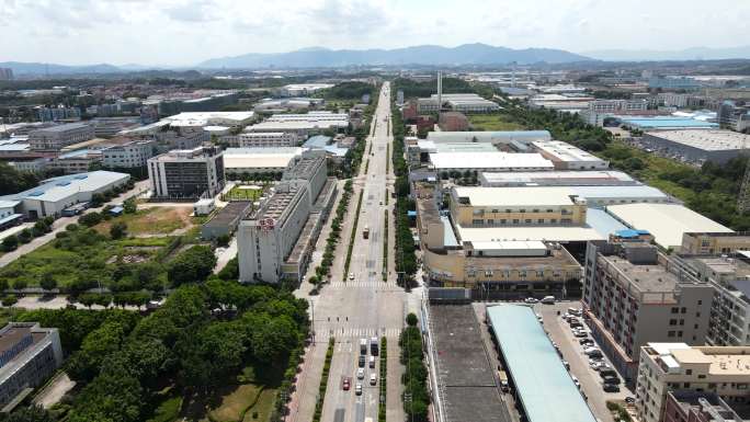 城市航拍 现代都市 摩天大楼