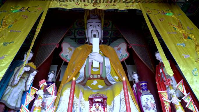 佛教寺庙4K视频素材庙宇元素蜡烛香火视频