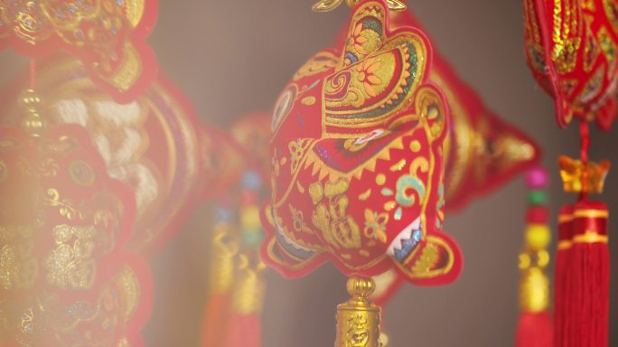 中国春节过年传统挂饰装饰品