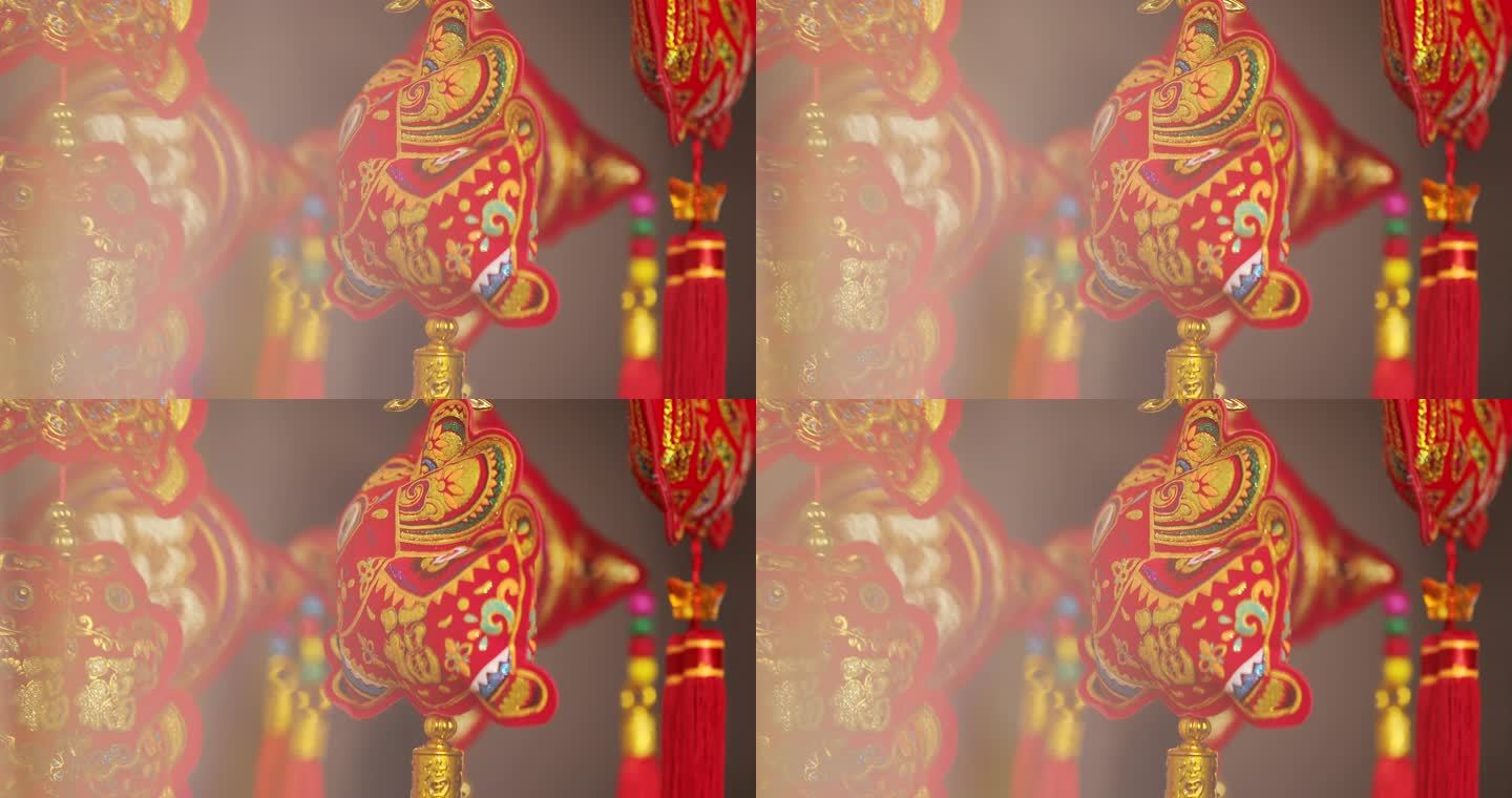 中国春节过年传统挂饰装饰品