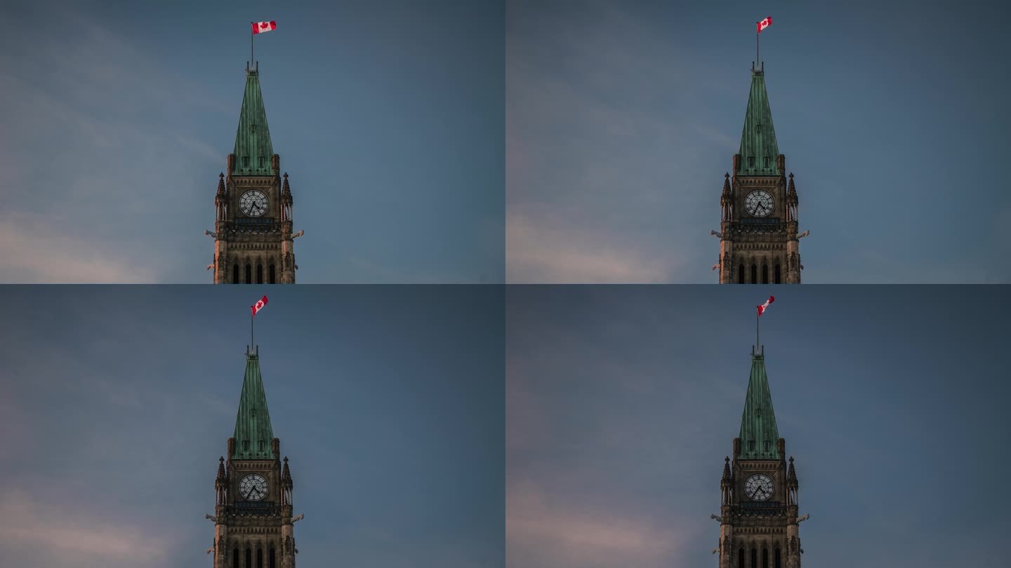 加拿大渥太华议会大厦 加拿大国会山