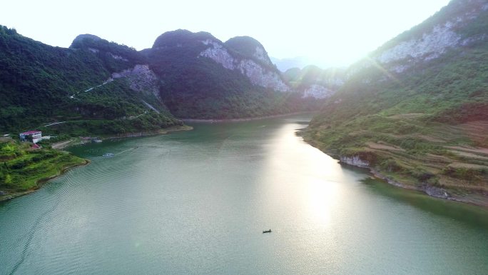 山川河流  贵州山水风光 原生态自然风景