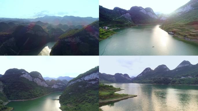 山川河流  贵州山水风光 原生态自然风景