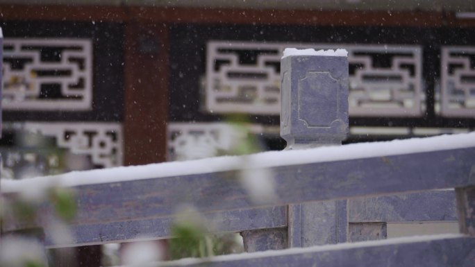 原创4k中国风雪景升格