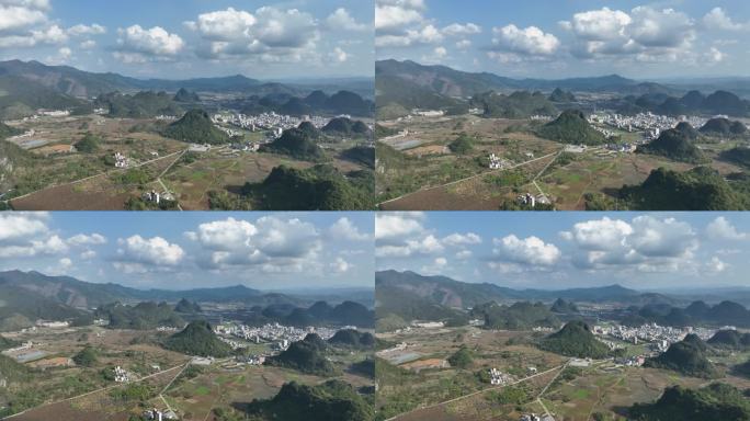 广东喀斯特地英西峰林