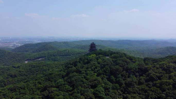 [4K]航拍素材.滁州琅琊山琅全景