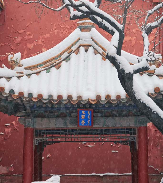 故宫雪景（竖构图）