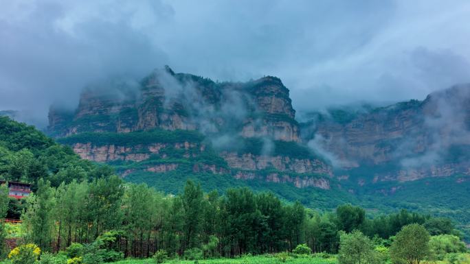 太行大峡谷 山水中国 云海 太行山