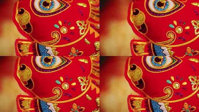 中国春节新年传统装饰图案挂件