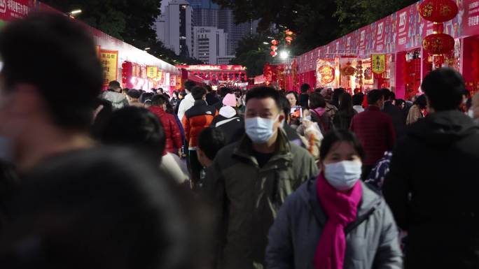 深圳罗湖爱国路花市