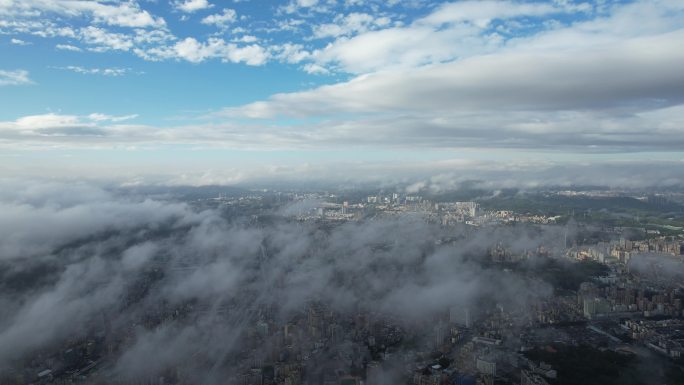 城市云海