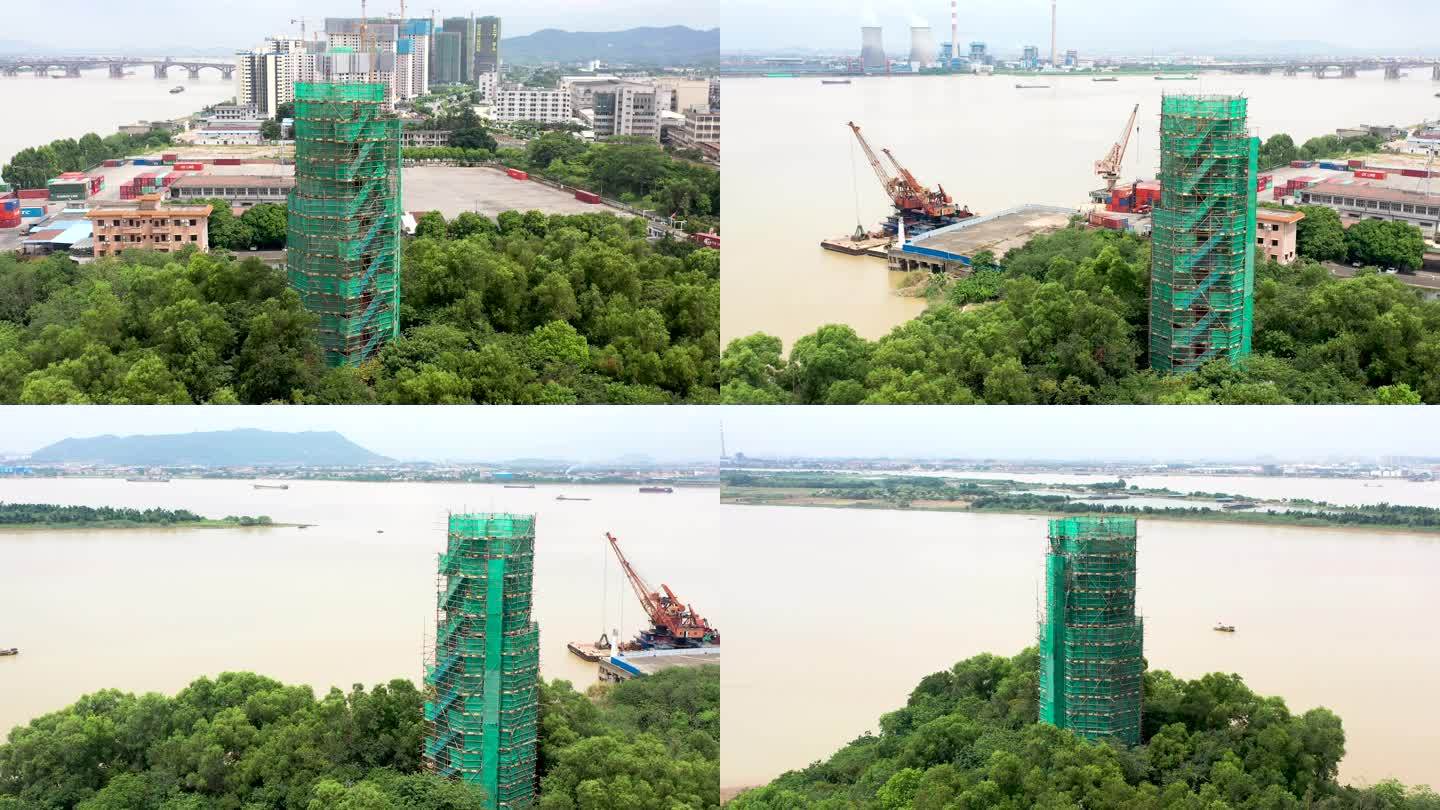 灵龟塔 美丽风景 历史建筑 保护修缮