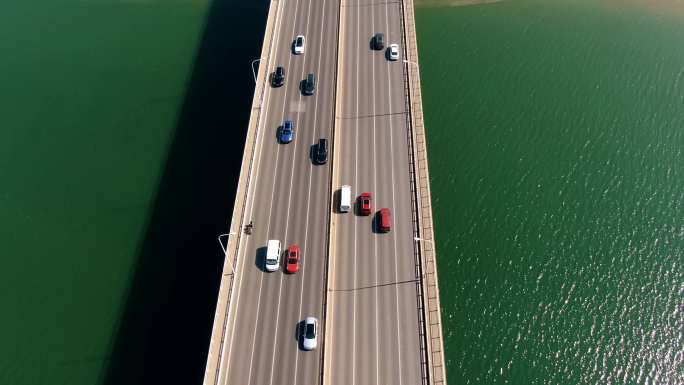 长沙湘府路大桥航拍