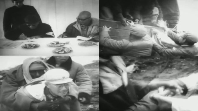 60年代中国释放印度战俘影像8