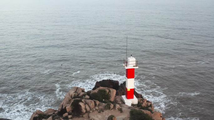 福建霞浦县吕峡灯塔航拍