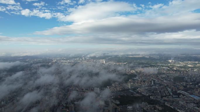 城市云海