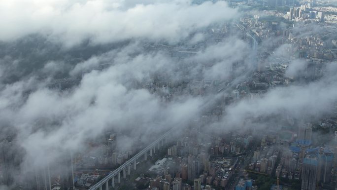 城市云海