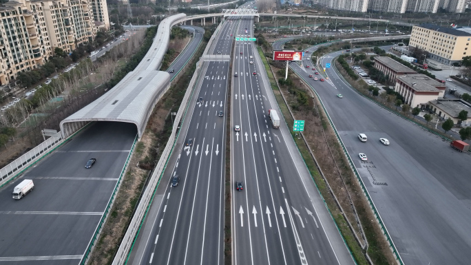 【原创】高速四车道春节春运高速回家路