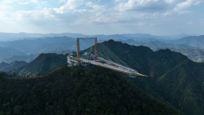 航拍千岛湖沪马探险乐园