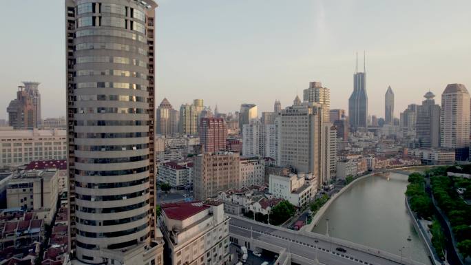 上海苏州河畔风景