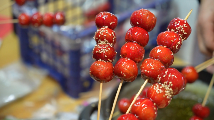 糖葫芦 过年 冰糖葫芦