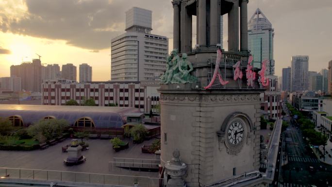 上海苏州河畔风景