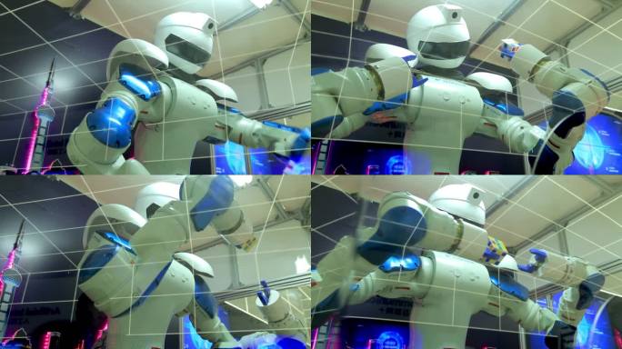 机器人 机械臂 智能车间 机械化生产线