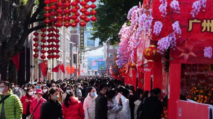 北京路过年人流