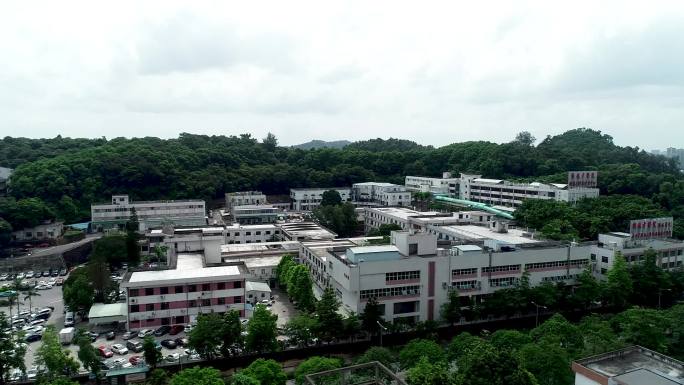 航拍佛山新城 城市风景 特色建筑