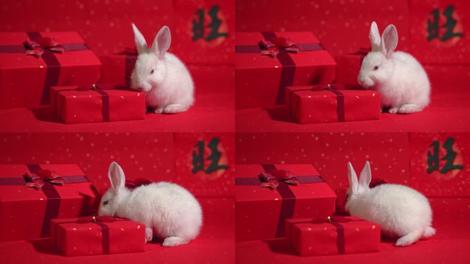 兔年 兔子 新年祝福