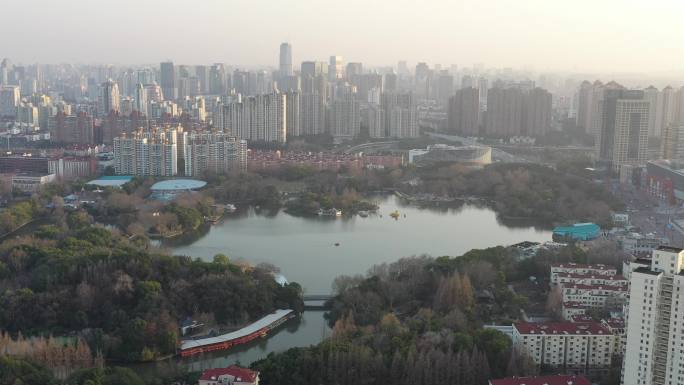 4K原素材-上海长风公园