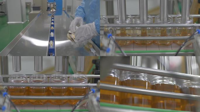 蜂蜜加工过程