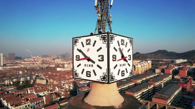 城市钟楼 时钟