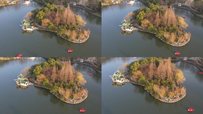 4K原素材-上海长风公园