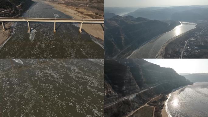 4K 陕西延川冬季黄河