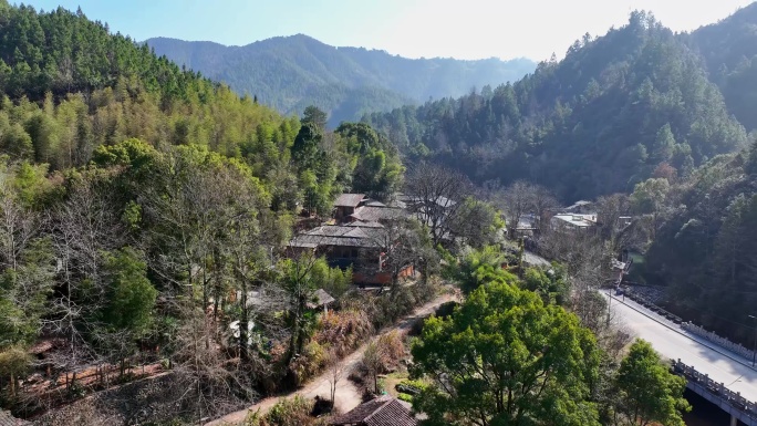 航拍江西景德镇三宝陶艺村