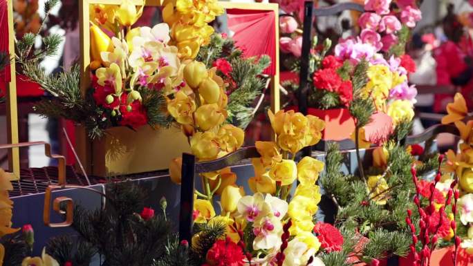 2023广州越秀西湖迎春花市