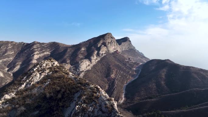 大同七峰山风光航拍