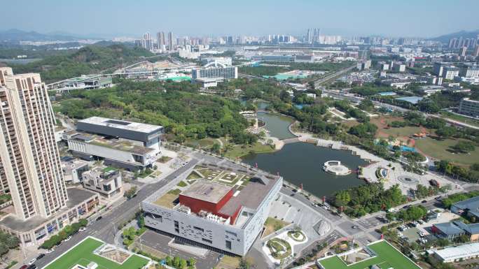 【正版素材】深圳市坪山区中心广场