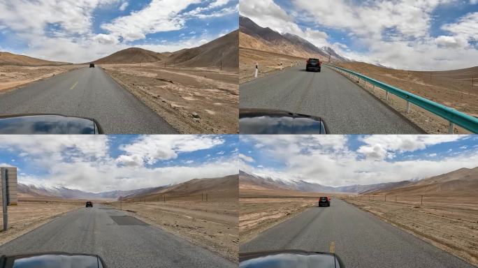 新疆新藏公路新藏线行车空镜4