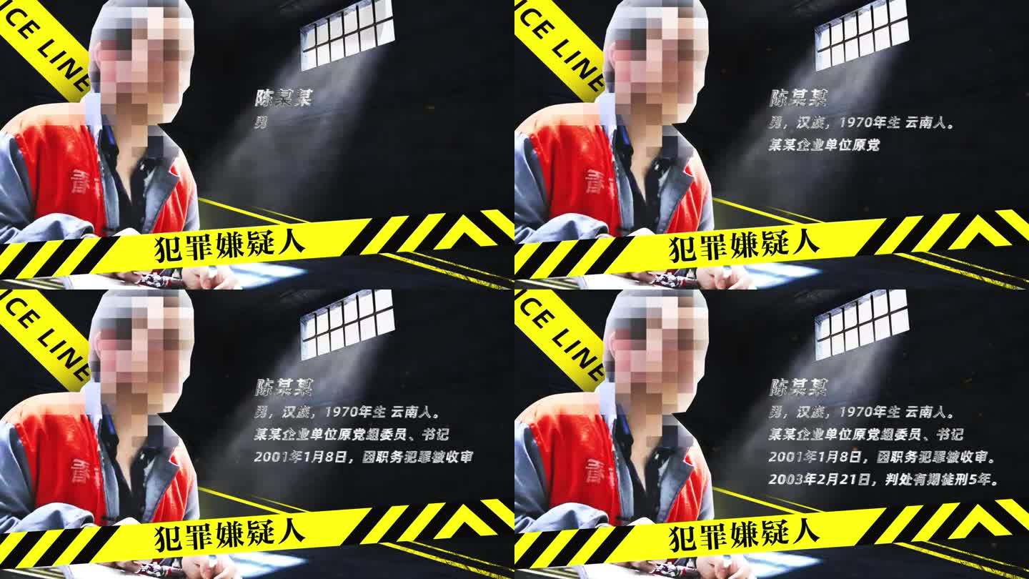 反腐 警示 纪委嫌疑人介绍 C60