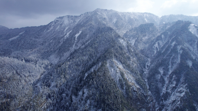 龙池雪景航拍 5.4K