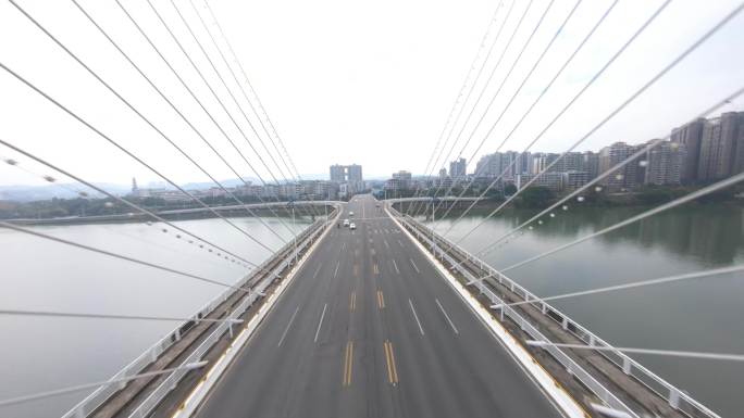 惠州合生大桥FPV穿越机西枝江惠州航拍
